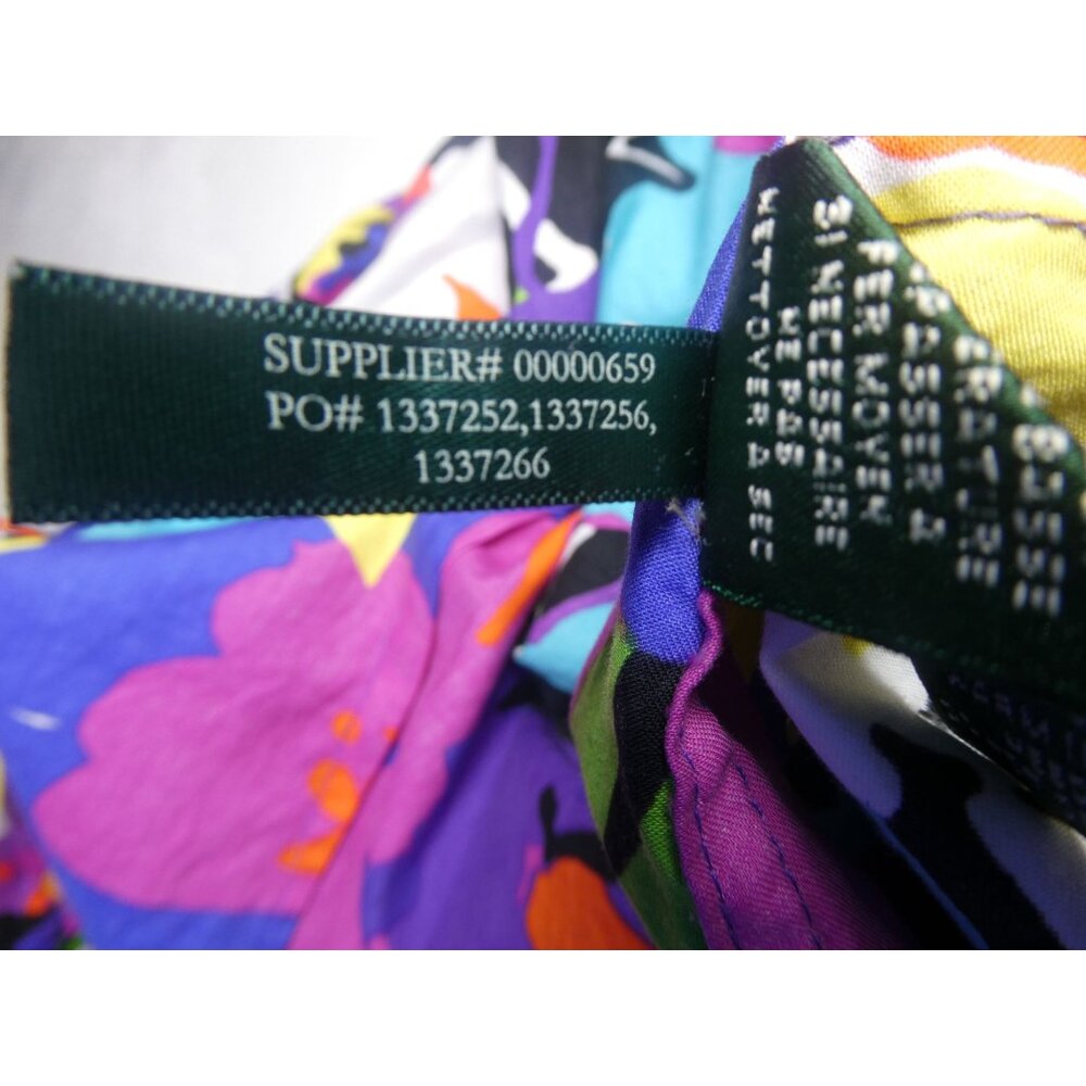 Ralph Lauren Women's Petite Long Sleeve Rainbow Top‎ - Picture 7 of 8